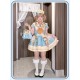 Twin Bears Antique Navy Bear Low Waist OP and Set(2nd Pre-Order/3 Colours/Full Payment Without Shipping)